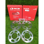 RCB SPOKET CHAIN SPROCKET E SERIES Y15 428HS 100%ORIGINAL RCB 6 LUBANG Y15 / FZ
