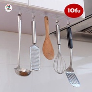 10 Pieces Hook Wall Sticky Glue Strong Adhesion Multipurpose