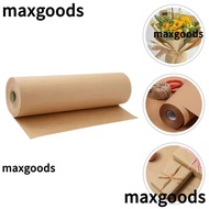 MAXGOODS1 Kraft Paper Roll, Brown DIY Packing Wrap, Durable Thick 30cm x 5m/10m/30m/50m Gift Packing