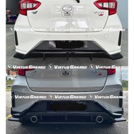 PERODUA MYVI MG3 FL REAR DIFFUSER