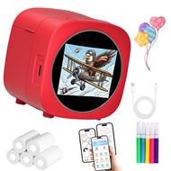 Kids Ai Drawing Generator Printer Voice Controlled Sketch Machine with 6 Art Styles Portable Instant