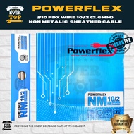 #10 PDX WIRE 10/2 (2.6mm) POWERFLEX NON METALLIC SHEATED CABLE 75 meters
