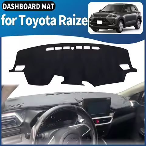 fit for Toyota Raize Daihatsu Rocky 2019-2024 Car Dashmat Dashboard Cover Pad DashMat Sunshade Acces