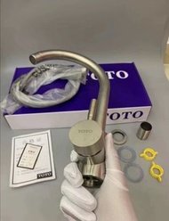 新品TOTO滾珠純304不銹鋼旋轉水槽廚房冷熱菜盆水龍頭質超九牧科勒箭牌