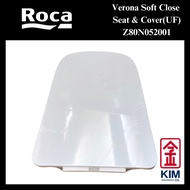 Roca Verona Soft Close Seat & Cover (UF)(Z80N052001) | Toilet Seat | Seat Cover | Tudung Tandas Dudu