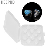 HEEPDD Silicone Eartips S M L 4 Pairs  Diameter from 4.5mm to 6.5mm Replacement IEM Tips for K374 K3