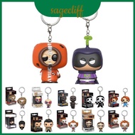 Funko Durable Resin Pop Keychain Pendant Chucky Kenny Pennywise Elvira