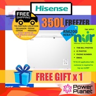 [SEDA] [FREE SHIPPING & FREE GIFT] Hisense 350L Chest Freezer 8 In 1 Function FC428D4BWY (White) Pet