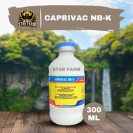 Vaksin Caprivac NB-K 1000 Dosis 300ml - Star Farm