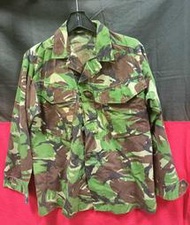 英國公發 英軍 DPM迷彩 輕量化 野戰上衣(薄外套)