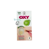 Oxy Acne Patch contains 6 (SIZE SAMPLE) Sticker Stick-on Cover Acne Cover Covering Oxi