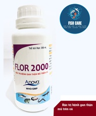 Anova Flor 2000 250ml Kháng bệnh gan thận mủ trên cá