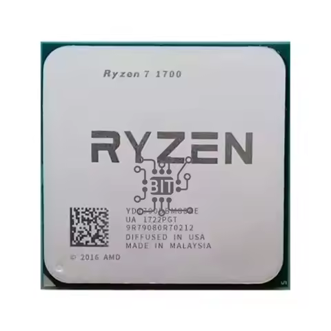 Ryzen 7 1700 R7 1700 3.0 GHz Eight-Core Sixteen-Thread CPU Processor 65W YD1700BBM88AE Socket AM4