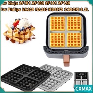 CVMAX 1pcs Air Fryer Waffle Maker, Silicone Square Waffle Baking Mold, Reusable Waffle Mould for Nin