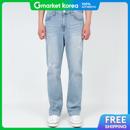 Guess | Guess Mens Jeans Straight Light Blue Mo2D7072