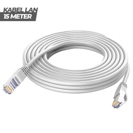 15 Meter Network LAN Cable UTP CAT network 15m (15meter) + RJ45 LAN Cable 15 Meter LAN Cable RJ45 Ca