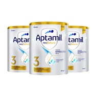 爱他美（Aptamil）白金澳洲版 幼儿配方奶粉 3段(12-36个月) 900g 3罐箱装 【预售】