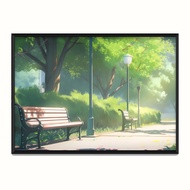 Ghibli Style Illustration Wall Art