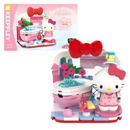 ของเล่นบล็อกประกอบ DIY Sanrio รุ่น Hello Kuromi My Melody Cinnamoroll Pochacco ตุ๊กตาการ์ตูนน่ารัก