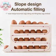 Flym Refrigerator Egg Storage Box Kitchen Egg Box Storage Egg Box Four-Layer Dedicated Egg Carton Eg