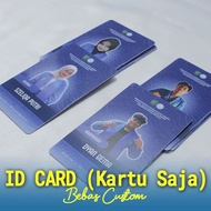 ID Card (Card only), Custom ID Card, Strapless ID Card, Employee ID Card, Company ID Card, Pekanbaru