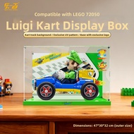 light your bricks | Mario Kart LEGO Display Box 72037 Dustproof Storage