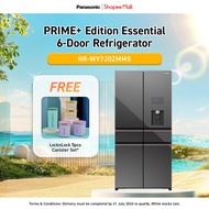 Panasonic PRIME+ Edition 6-Door Refrigerator NR-WY720ZMMS with Auto Ice Maker and Water Dispenser [C