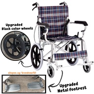 Wheelchair travel wheelchair lightweight foldable compact Yishun
