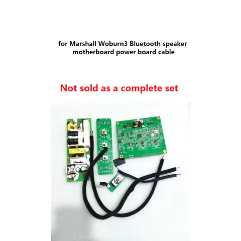 original PCB parts for Marshall Woburn3 Bluetooth speaker motherboard power board cable