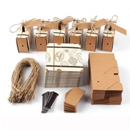 【COD&amp;Ready to Ship】กล่องกระดาษอเนกประสงค์ สไตล์คลาสสิก กล่องของขวัญ งานแต่งงาน กล่องขนม กล่องคุกกี้ กล่องกระดาษ