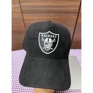 47 MVP DT LA Raiders UltraSuede Black Adjustable Strapback