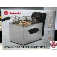 Takada Stainless Steel Deep Fryer (3L)