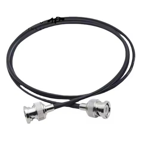 RG174 Coax Cable Q9 BNC Male To BNC Male Connector BNC Male Crimp for RG-174 Extension Copper Feeder