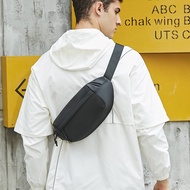 Trendy Men PU leather Crossbody sling bag Male Sling bag Small Korean Korea Style