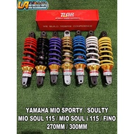 YAMAHA MIO SPORTY / SOULTY / MIO SOUL 115 / F.i / FINO / FAZZIO REAR SHOCK 270MM / 300MM