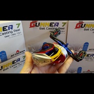 รอกหยดน้ำ ATTACKER GUNNER 7 รอกตกปลา ATTACKER GUNNER 7 อุปกรณ์ตกปลา น๊อปดำหมุนขวา One