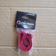 rim tape polygon 26  20mm nylon merah. 1 biji. marset. bukan strummer