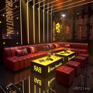 Party Card Holder Sofa Sofa L-Shaped Card Holder Bar ktv Coffee Table ktv Combination Box Bar Sofa U