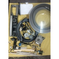 TOSHIBA TW-BK115GF4M POWER BOARD DRAIN PUMP INLET VALVE BELT ALL PARTS WORKING CONDITION