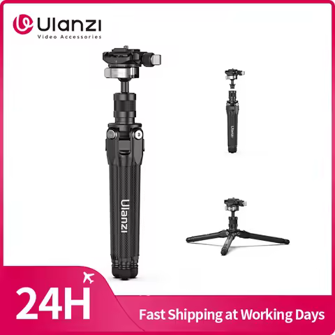 Ulanzi TT35 Mini Tripod Adjustable Tripod Support Horizontal & Vertical Shooting Load 5KG Can be Use