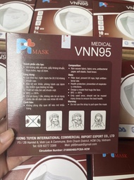 Khẩu trang N95 Kenko mask . Hộp 10 cái thùng 50 hộp màu trắng và xám.