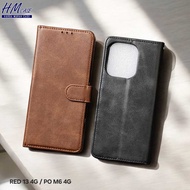 Redmi 13X Redmi 13 4G Redmi 13c Case Flip Cover Leather Book Cover Redmi 13X Redmi 13 4G Redmi 13c