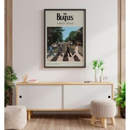 💥READY STOCK💥1969 The Beatles Print Abbey Road Poster canvas poster art mural home wall decoration i
