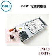 Dell PowerEdge R720 T620 Power Supply 750W 5NF18 05NF18