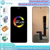 Original AMOLED For Motorola Moto G82 G52 G71S LCD Display Touch Screen Digitizer Assembly Replaceme