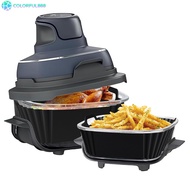 【COLORFUL】2Pcs Silicone Air Fryer Liner Non-stick  for FN101GY Airfryer Accessories