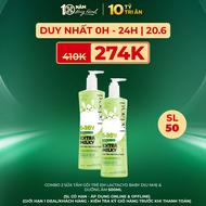 Combo 2 Sữa Tắm Gội Trẻ Em Lactacyd Baby Dịu Nhẹ & Dưỡng Ẩm 500ml