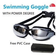Swimming Goggles with power degree  Prescription Goggles  Reflective Optical Goggles