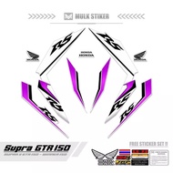SUPRA STRIPING 150 MOTIFGTR (18) SUPRA STICKERS GTR SUPRA STICKER/S GTR 150 STIPING/S STICKER/S WINN