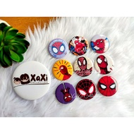 SpiderMan Button Pins Badges | Spiderman Birthday Souvenir Giveaway